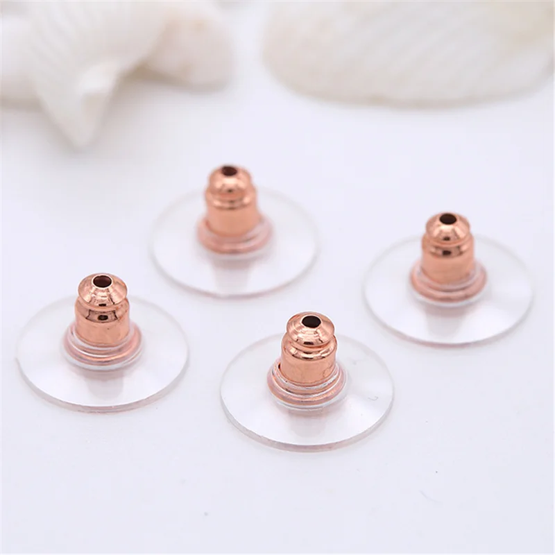 Медная позолоченная Крышка для ушей из розового золота 14 к