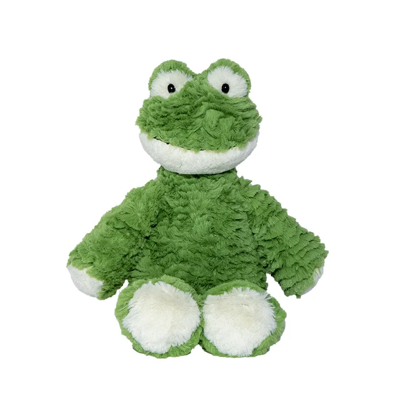 Custom frog toy for kids plush soft stuffed animal toy