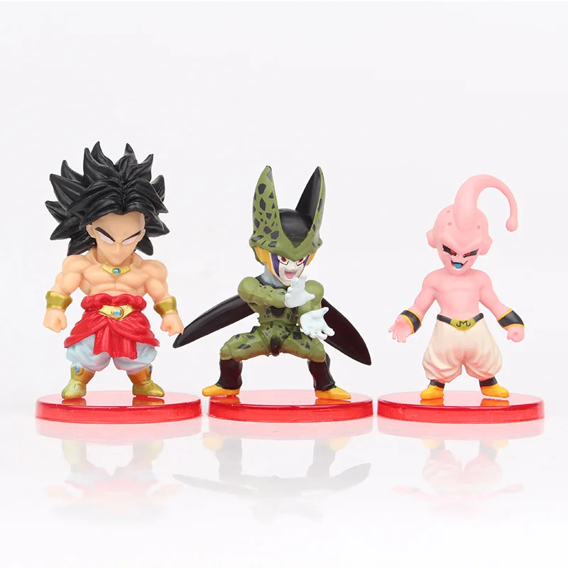 Оптовая продажа 21 шт. dragon-ball Z фигурки героев Комплект Игрушка «Dragonball» шарики набор