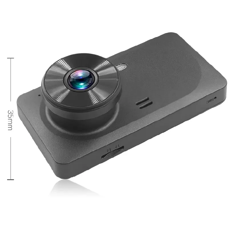 Full HD 360 Degree Car DVR Dash Cam 1080p Three Lenses Car Black Box with G-sensor and Loop Recording