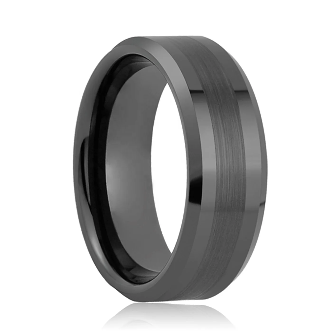 Hot Selling Gold Tungsten Ring for Men and Women