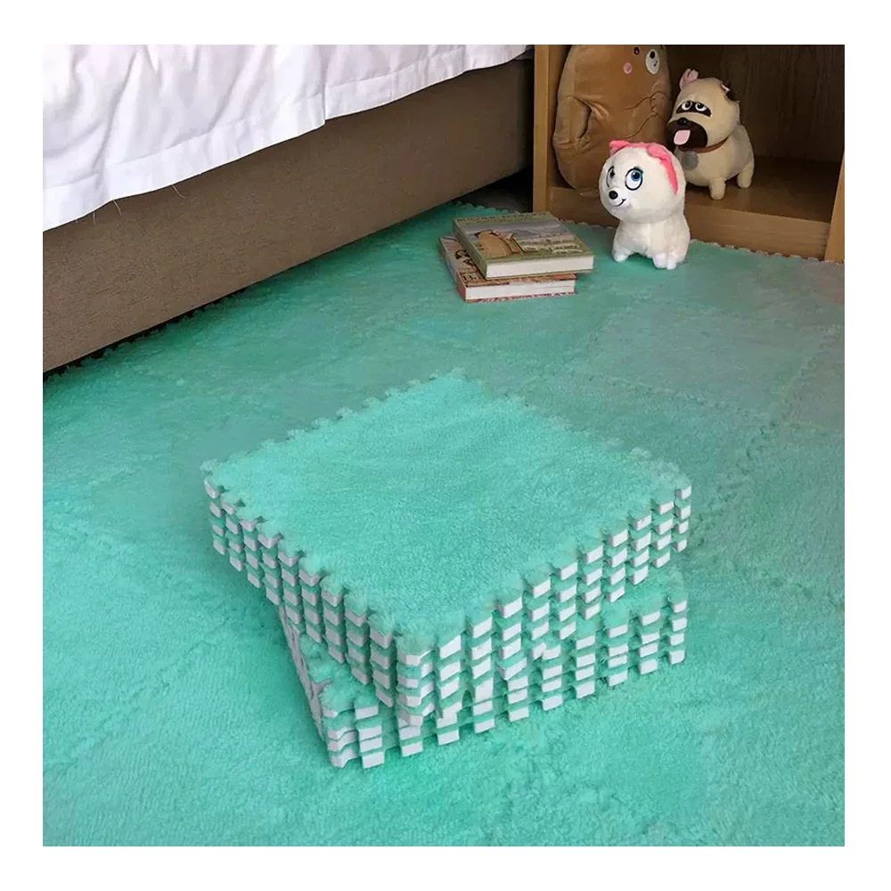 Wholesale Market Hot Selling Kids Children Play Use Plush Puzzle Foam Floor Mat