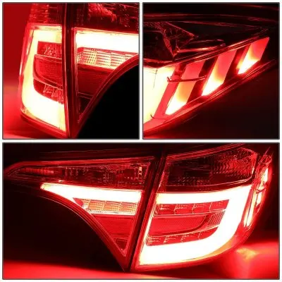 Car lights for LED tail light for  U.S. Corolla 2014 2015 2016 led rear light