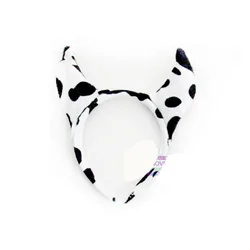 Оптовая продажа, недорогая повязка на голову с дьявольским Рогом, аксессуары для волос, повязка на голову из буйвола для Хэллоуина, аксессуары для волос