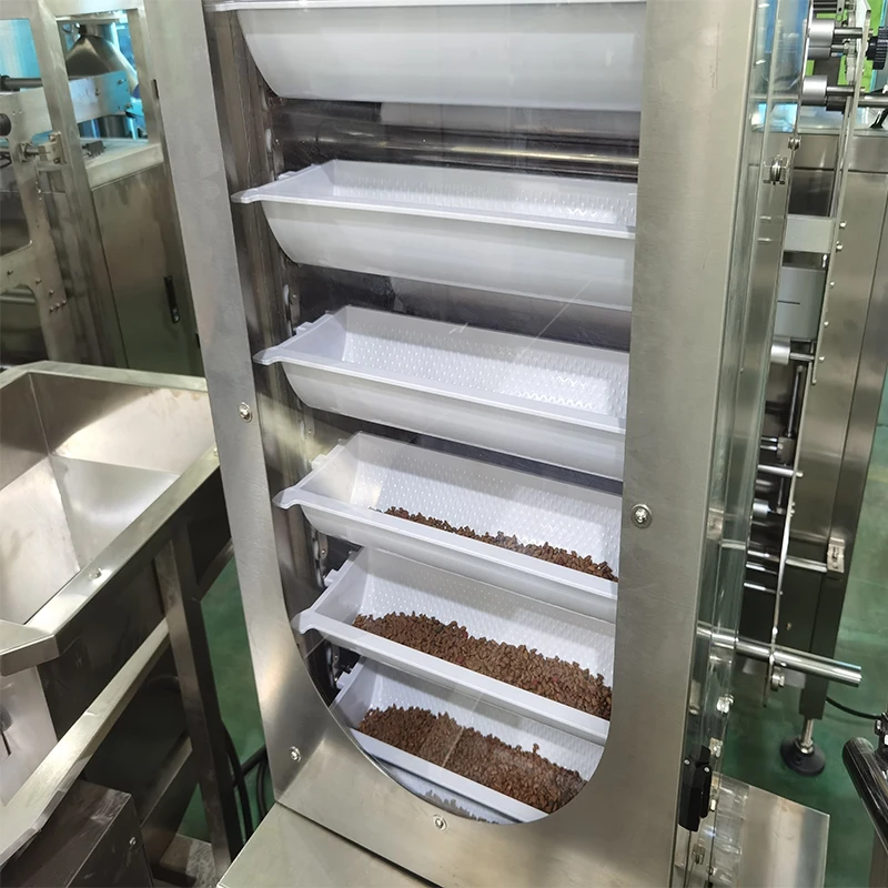 Competitive Price Automatic 30g 50g 80g Pouch Granulated Grain Tortilla Chips filling Packing Machine