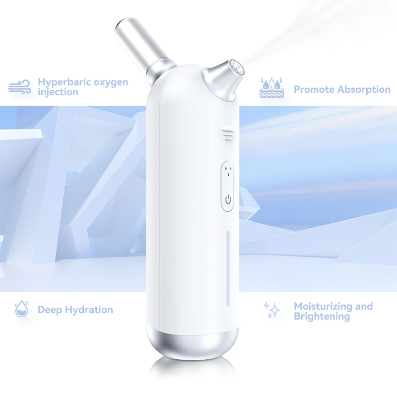 notime ionic hydrating moisturizing electric home use portable usb nano mist face sprayer