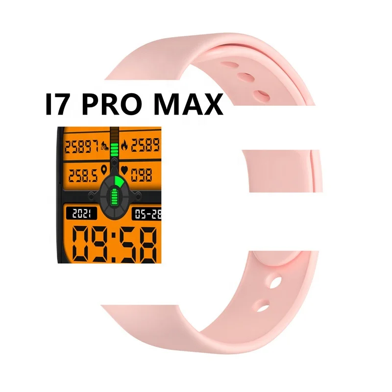 Cheap series 7 original i7 pro max smart watch touch screen n76 y68 d18 m16 kw88 m5 hw22 t100 d7 pro plus luxury smart watches