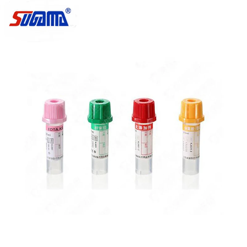 Sterile PET vacuum plastic blood collection