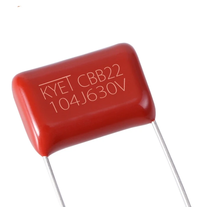 High voltage variable metal cbb21 polypropylene film capacitors CBB22 104J 630V P10 P15 0.1UF 5% capacitors