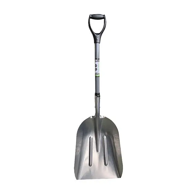 Fiberglass Handle Convenient And Durable Agriculture Garden Tools Aluminum Snow Shovel D Handle