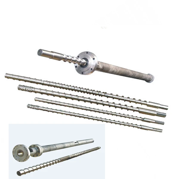 Plastic single extruder screw plastic extruder barrels and screw