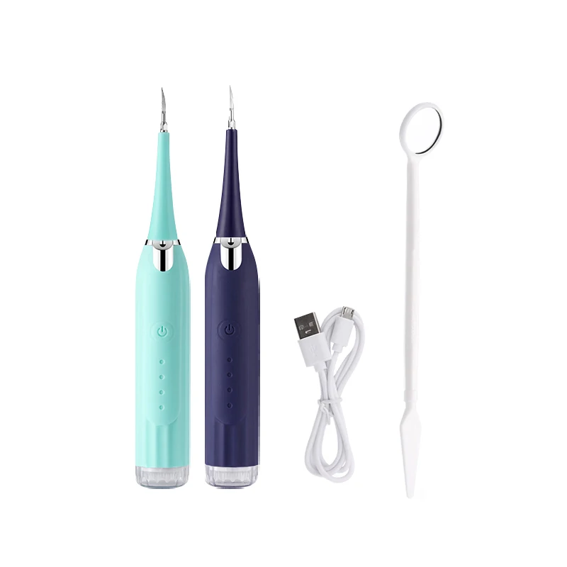 Powerful Vibrating Dental Plaque  Removable Ultrasonic Vertical 4 Mode Electric Toothbrush