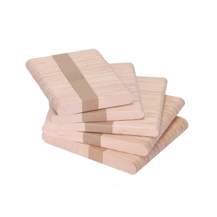 Colored Natural Colorful Wooden DIY Craft Sticks Ice Cream Stick Tongue Depressor Wood Sticks