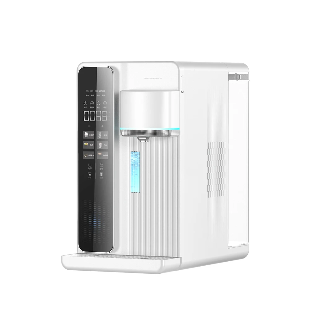 Singapore OEM manufacturer wholesale 200 GPD hydrogen Installation Free Ro Hot Cold Normal Water Purifier