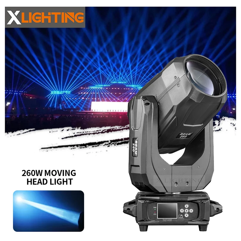 Hot Selling Dj Lighting Equipment 260w 9r Sharpy Beam Moving Head Light Stage Lighting Effect For Disco Club