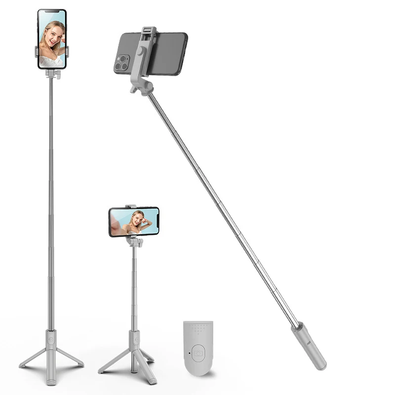 Extendable Selfie Stick Tripod with Wireless Remote and Tripod Stand Selfie Stick