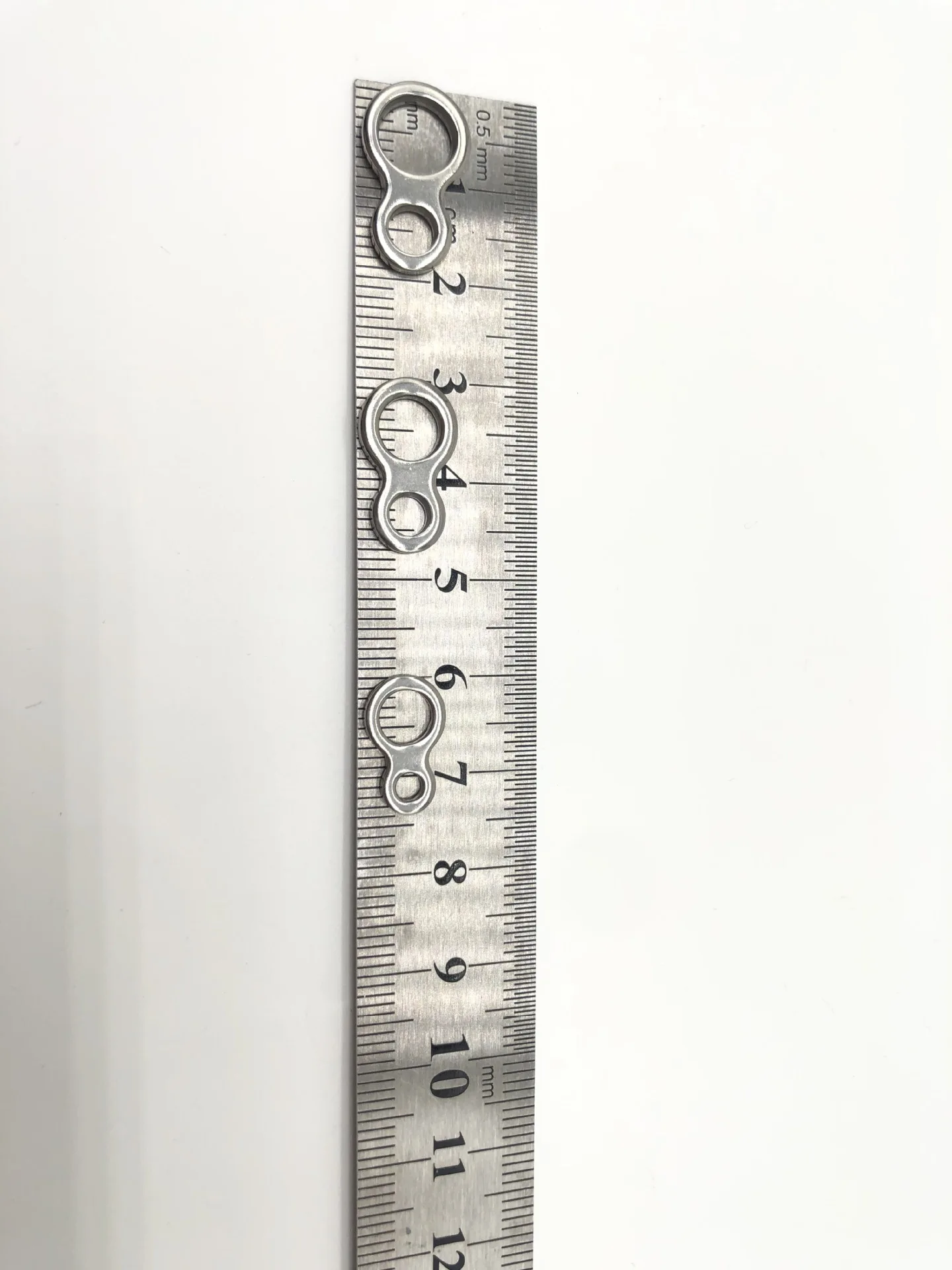 Fishing Gourd Chain Solid Ring Seamless Stainless Steel 8 Shape Loops Heavy Duty Fishing Connector