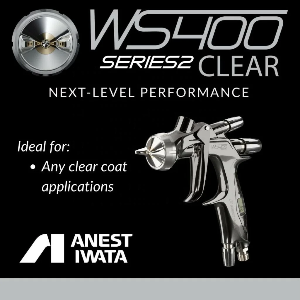 Высококачественный распылитель ANEST IWATA WS-400 Supernova Evotech с чашкой 600 мл