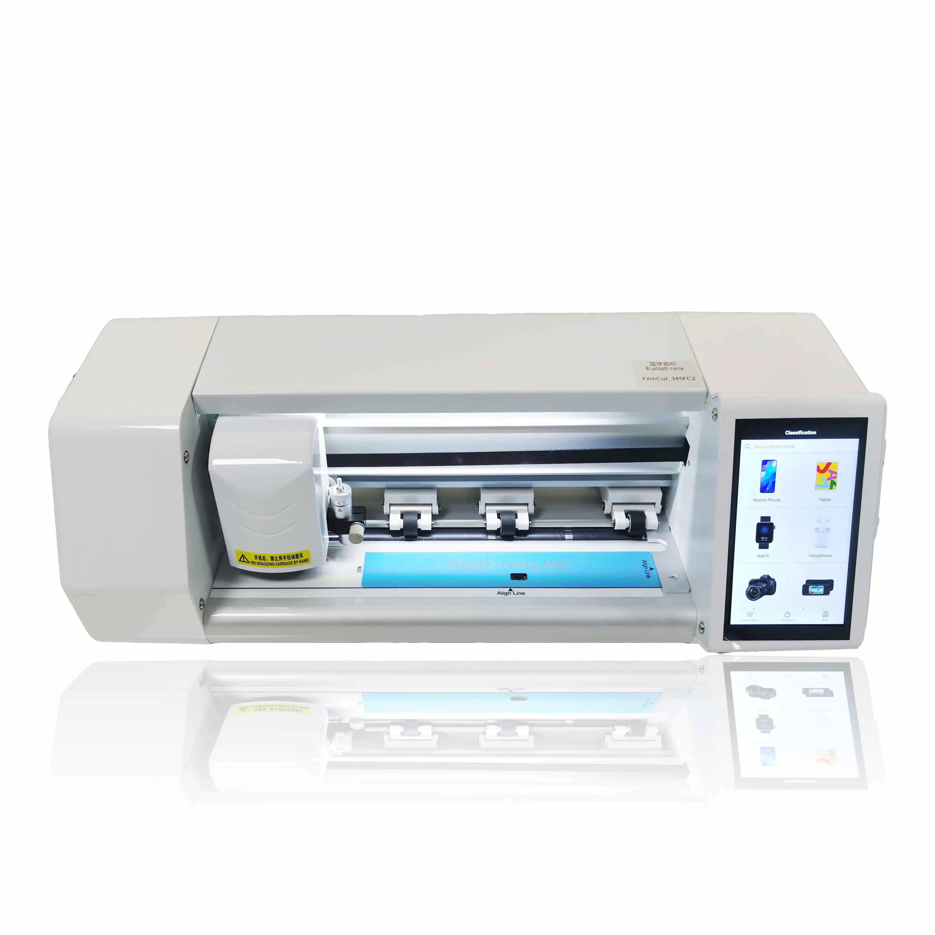 2023 Diy mobile cell phone hydrogel screen protector custom print and cut intelligent tpu film guard cutting machine cutter