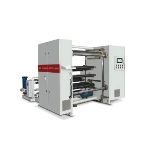 SUPER HOT SELL MJSC1300 Automatic Double rewinder slitting machine