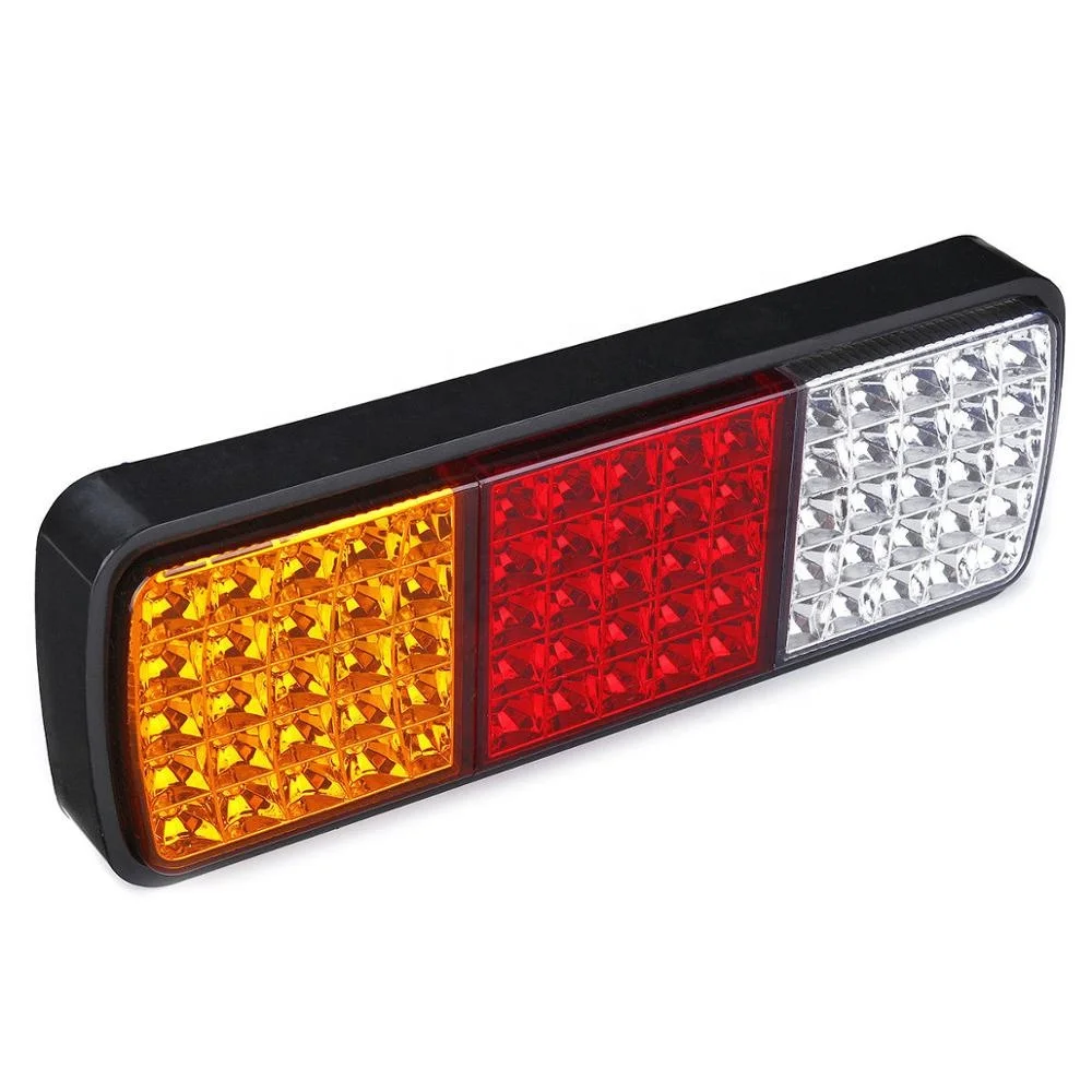 
75LED 12V Rear Tail Light Brake Reverse Lamp For Trucks Utes Boat Trailers 