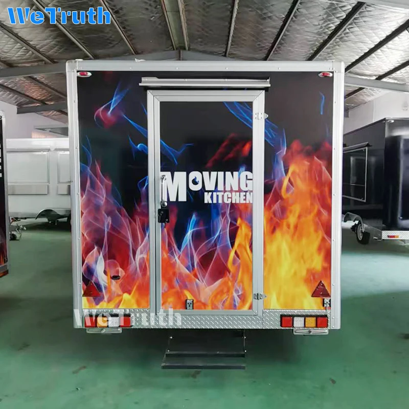 Catering Beer Trailer Street Hotdog Cart Mobile Kiosk Small Mobile Modern 4 X 4 Food Truck  With Full Kitchen For Sale Australia