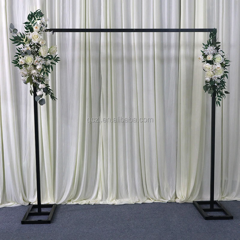 New Outdoor Wedding Props Metal Arch Wrought Iron Backdrop Square Arch Decoration for Birthday Party