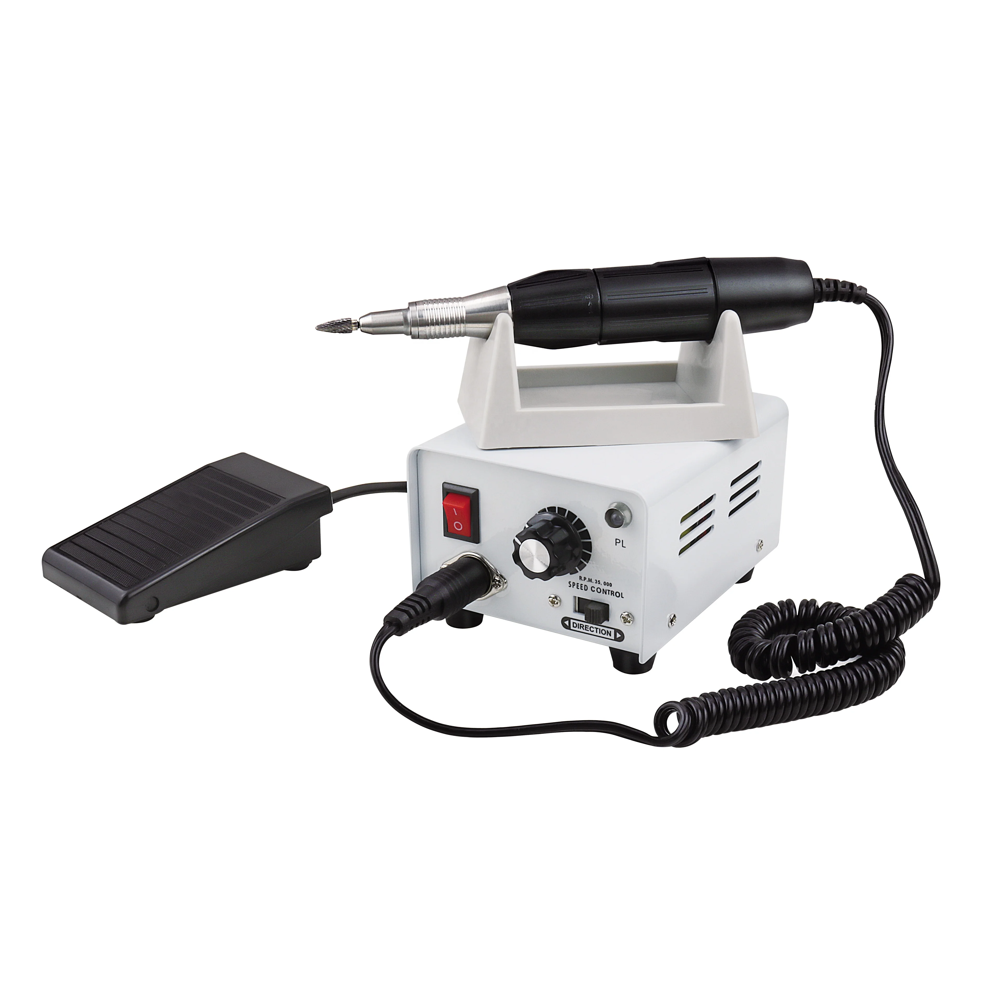 65 Вт сильный 90 блок управления 35000 об/мин маникюрный сверлильный станок Электрический фрезерный станок для маникюра удаление кутикулы Гель инструмент для ногтей