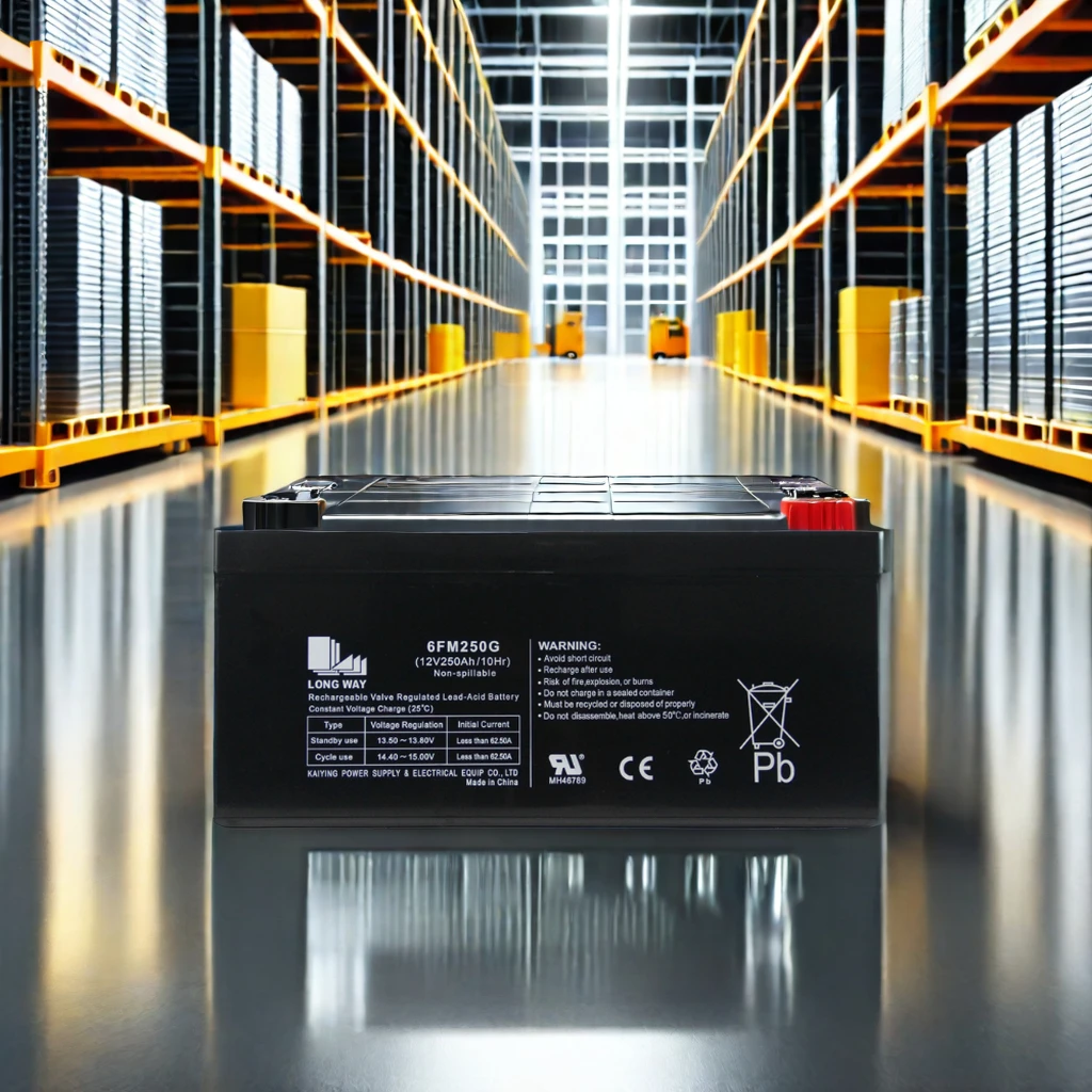 Deep Cycle Low Self-discharge 12V 250Ah  Lead-acid  Batteries AGM Gel Technology for Electric tools wheelchairs Scooters Storage