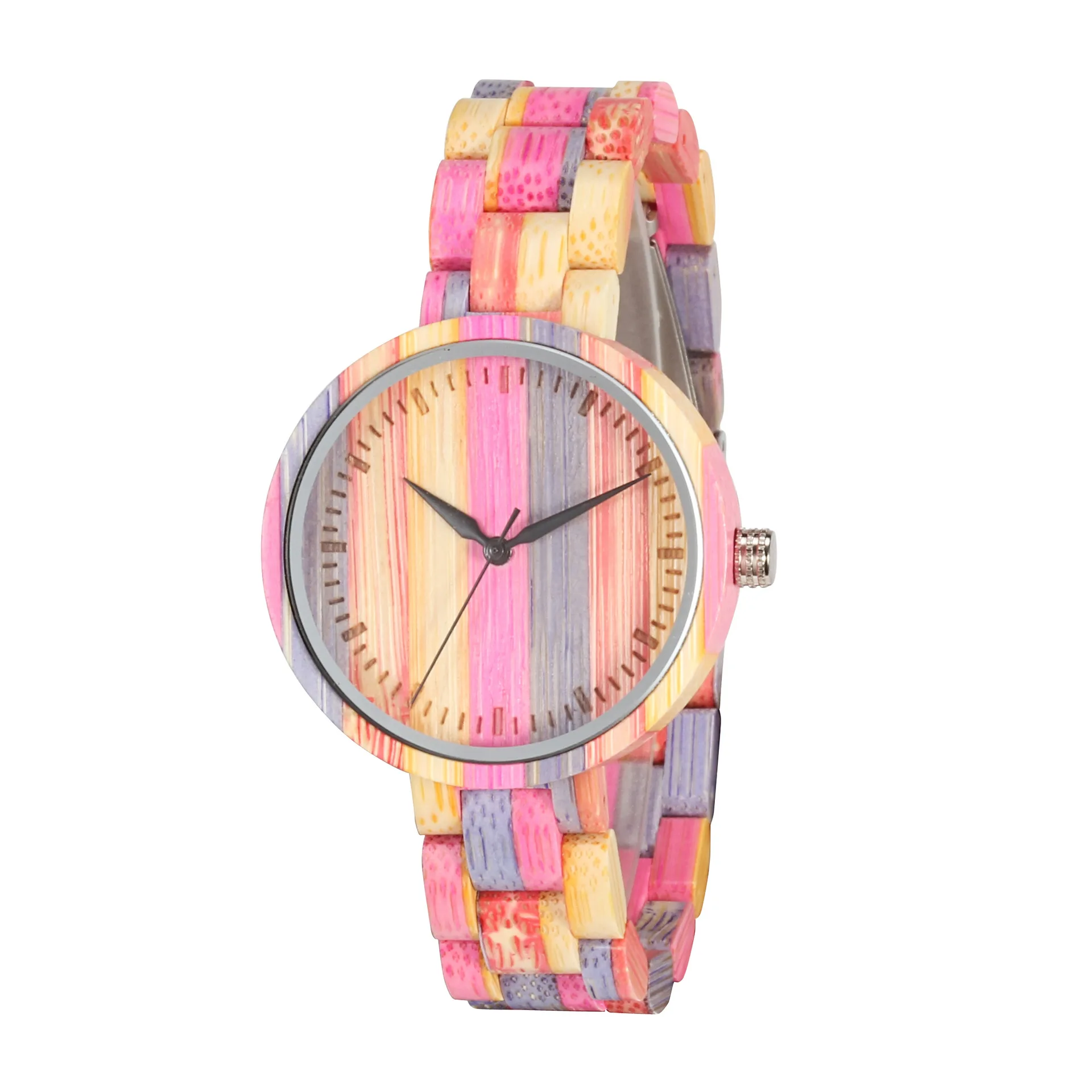 Alibaba Top Seller Wholesale custom private label women bamboo wood watch Fast Shipping