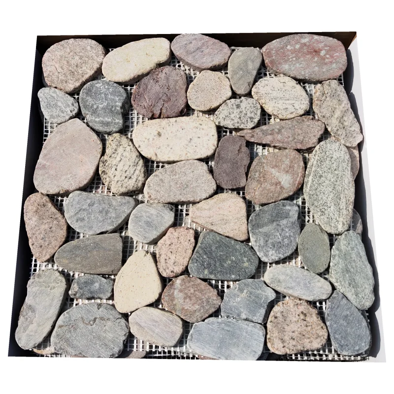 Natural Stone pebble mosaic tile