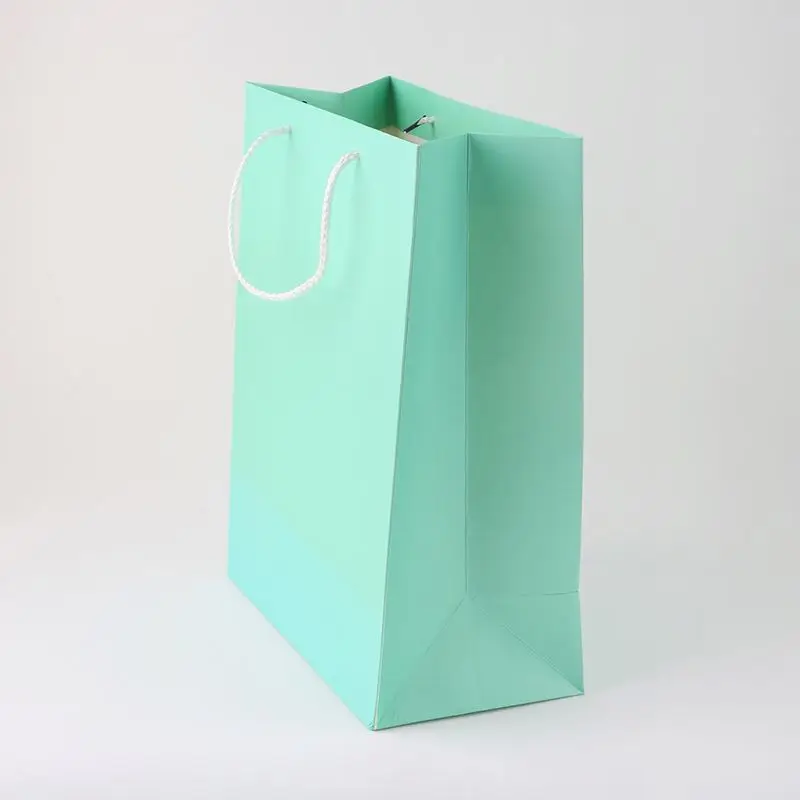 Factory promotion advertisement shopping gift bolsas de papel brown big kraft paper bag with logo