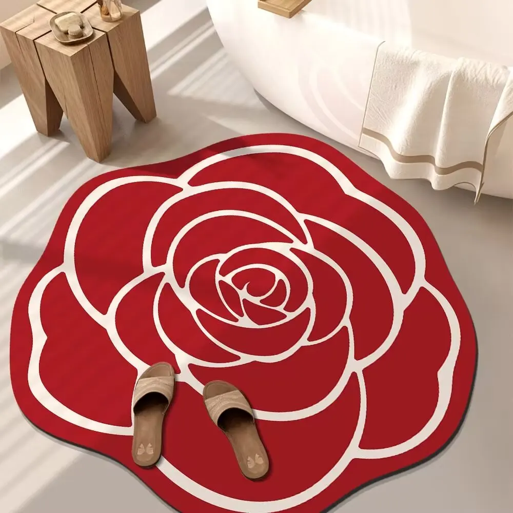Wholesale pvc printed vinyl rug kitchen plastic floor mats for home