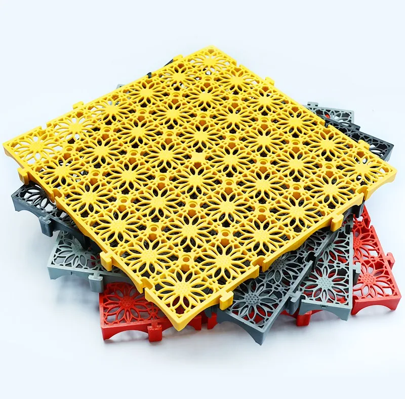 Wholesale Car Garage Floor High Quality Interlocking Garage Floor Tiles PP For Car Wash