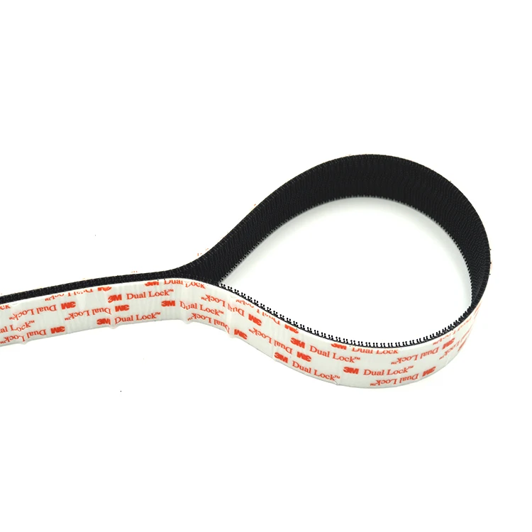 Widely use 1inch 50yards roll releasable dual lock 3550 3551 3560 reclosable hook and loop fastener tape