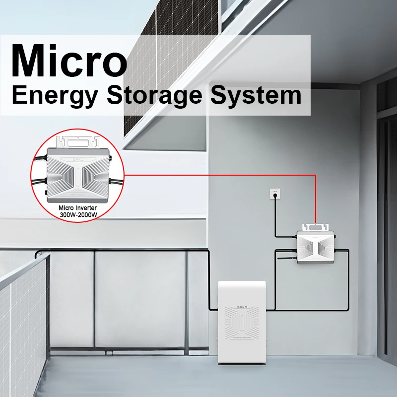 Sako M-ESS Wholesale Price Of Lithium Batteries Balkonkraftwerk 800W Germany Lifepo4 Battery For Solar Power System Balcony