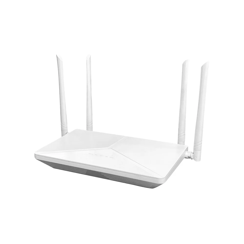 Hot selling 4GE+ WiFi6 XPON ONU support dual-mode EPON ONU Pro 4G router Outdoor Antenna WiFi6 ONT