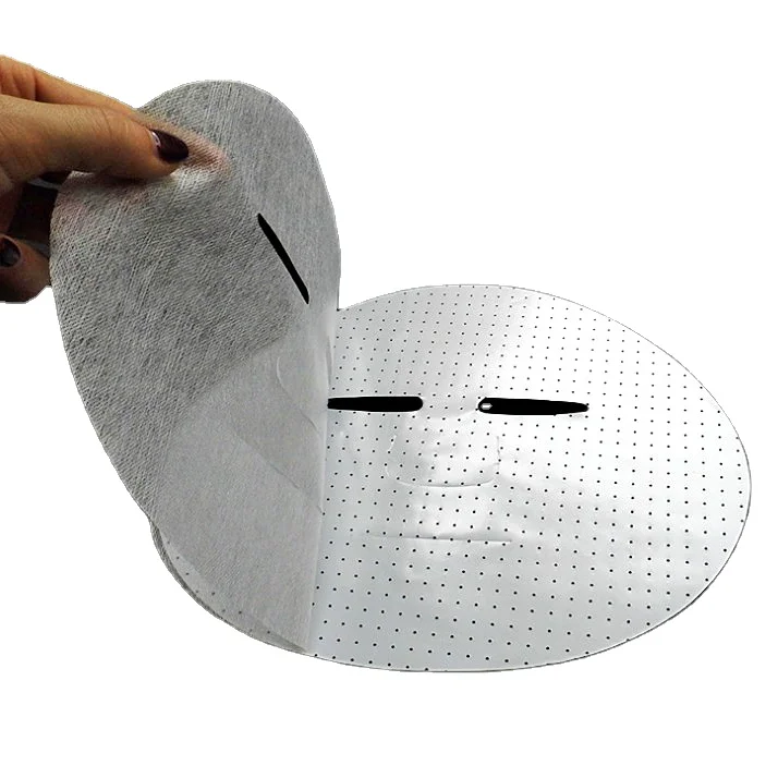 New Material Facial Mask Paper Natural Silk Facial Mask Sheet for Skin Care Dry Fabric Mask Sheet