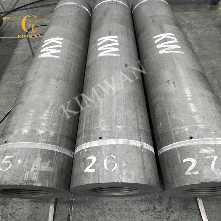 Large Size Round Shape RP Grade Steel Making Foundry Graphite Electrodes
