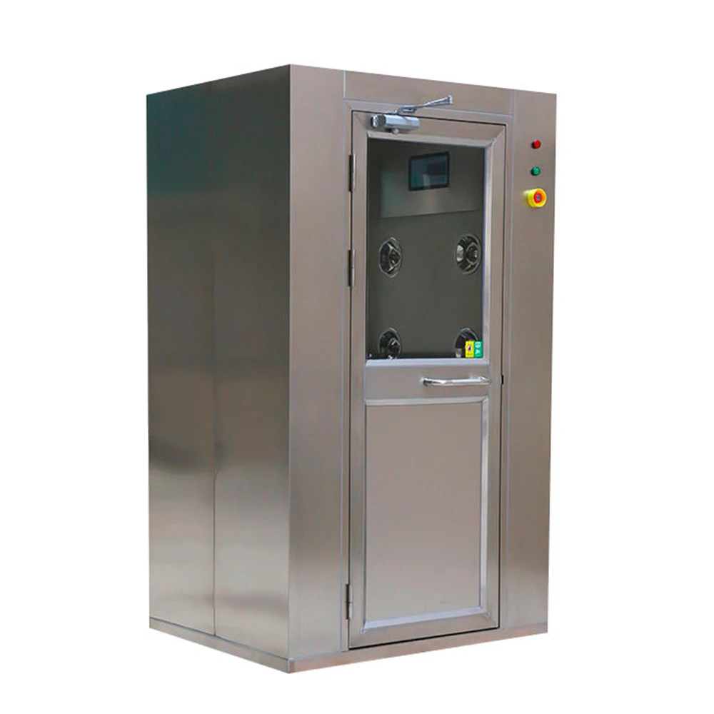 OEM factory customized High Performance SUS304 stainless steel clean room air shower room