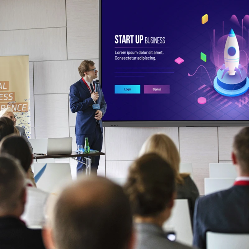 Horion full uhd digital screen efficient conference smart board all in one Online video conference system