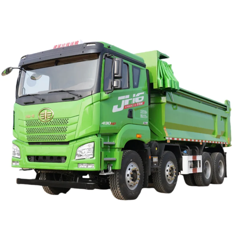 Made in China, Qingdao JIEFANG JH6 Heavy Truck 430 Hp 8x4 Drive 6 m Dump Truck Is Applicable to Engineering Transportation