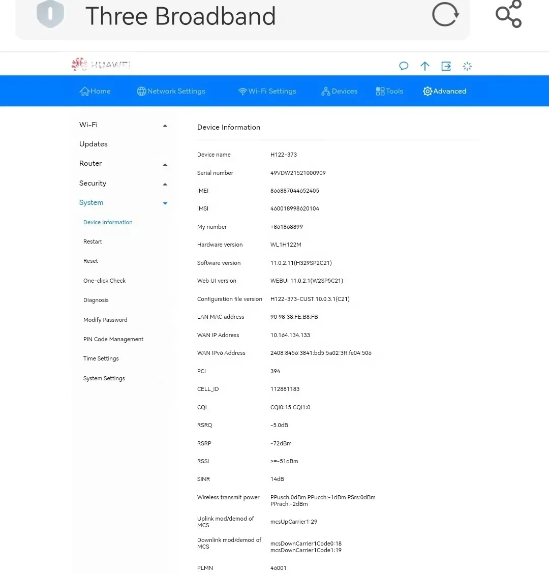 Original H122-373 unlocked 5G CPE Pro 2 Cat 19 H122 5G Wireless Router 4G wifi gateway
