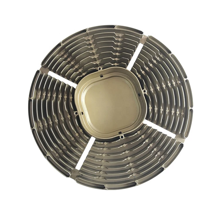 
Factory Customized High Quality A380 Round Aluminum Radiator 