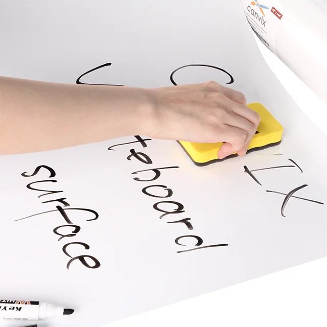  CANVIX No Frame PET Dry Erase Board With Marker Pens Magnetic Whiteboard Creative