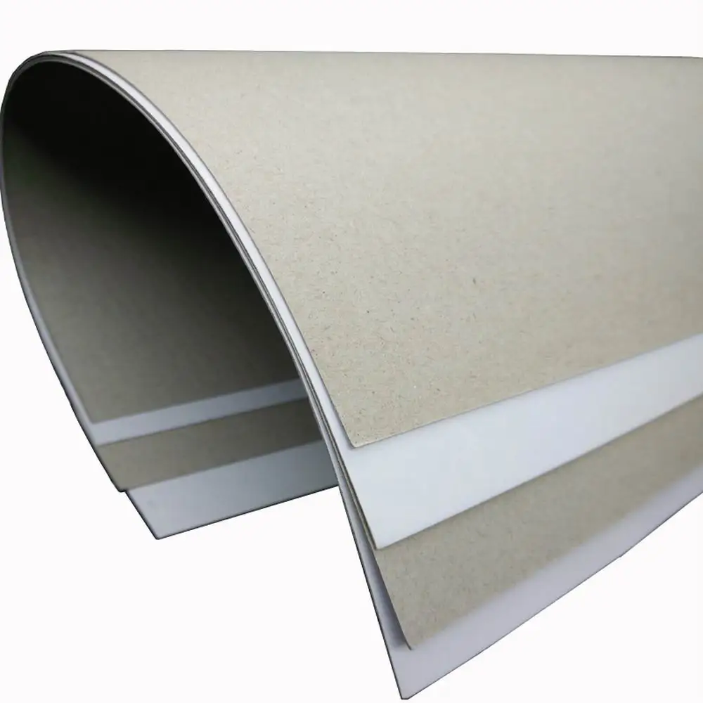 Cheapest Market Price Coated Duplex Board Paper With Grey Board Packaging Used Gray Back Coated Duplex Cardboard