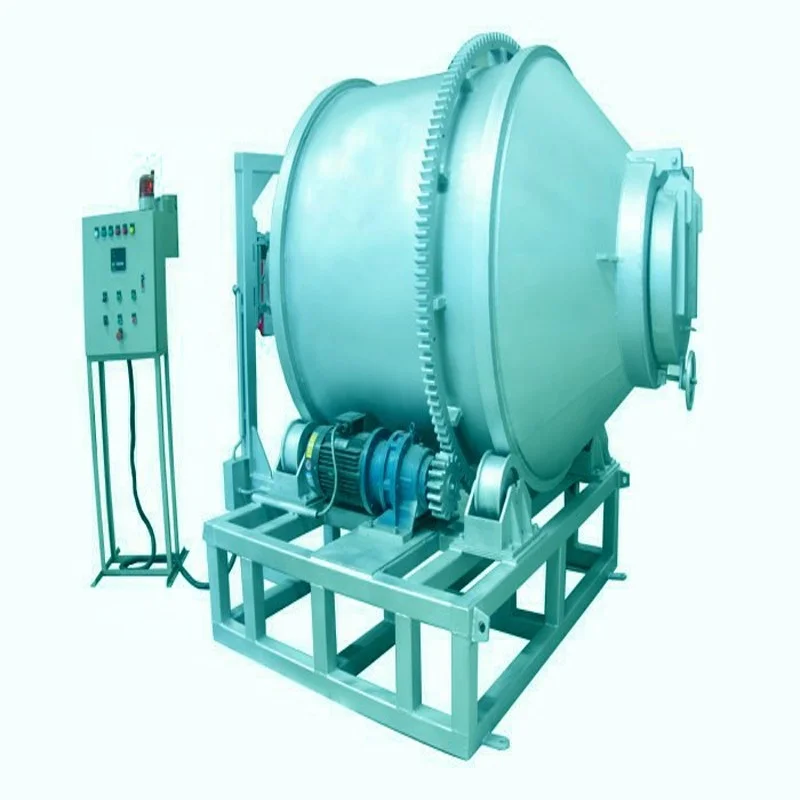 Gas Fired Rotary Smelting Industrial Furnace For Lead Powder Salt Bath Furnace for Heat Treatment  lead melting furnace