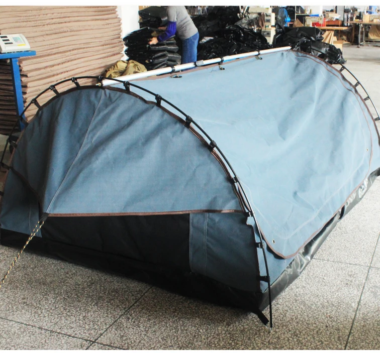 Big Daddy Free Standing Canvas Double Swag Tent