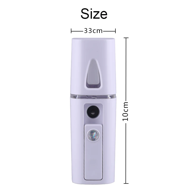 Professional Portable Mini Face Skin Care Nano Mist Handy Humidifier Atomization Cool humidification Facial Steamer Sprayer