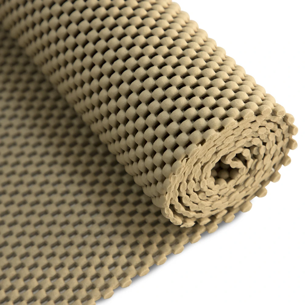 Anti Slip Roll Yoga Bath Kitchen Rugs PVC Rectangle Non Mat Pvc